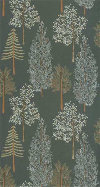 Wald Tapete grün Caselio - La Foret Texdecor FRT102957773