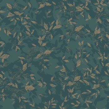 Blattmuster Vliestapete grün Texdecor JDSP85207202