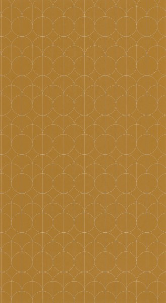Goldbraune Tapete Linien und Formen Casadeco - 1930 Texdecor MNCT85692323