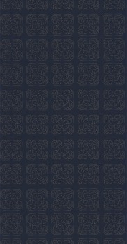 Grafisch Vliestapete indigo Casadeco - Botanica Texdecor BOTA85936612