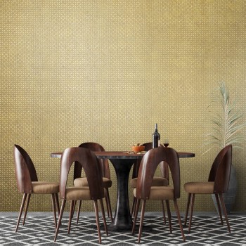 Gold braune Vliestapete Muster Glanzeffekt Urban Classics Hohenberger 30046-HTM