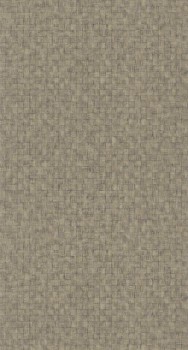 Gewebtes Muster mit Glanzpigmenten Tapete salbeigrün Casadeco - Ginkgo Texdecor GINK86257333