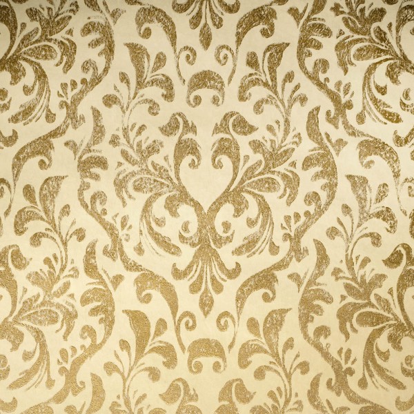 Ornamente goldene Glanzeffekte Vliestapete goldbraun Urban Classics 64860-HTM