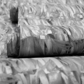 Preview: fringed look dark gray non-woven wallpaper Salt Hohenberger 65317-HTM Preview: fringed look dark gray non-woven wallpaper Salt Hohenberger 65317-HTM