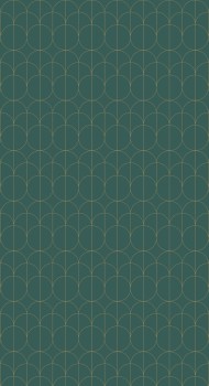Geometrisch Grün Tapete Casadeco - 1930 Texdecor MNCT85697505