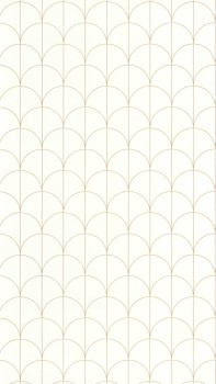 Grafisches Muster weiß Vliestapete Caselio - Moonlight 2 Texdecor MLGT104240253
