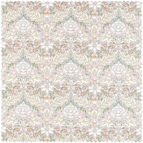 Dekostoff große Blätter beige MSIM226904