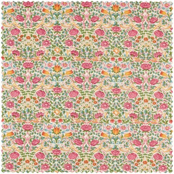 Dekostoff Rosen und Tulpen beige MEWF227023