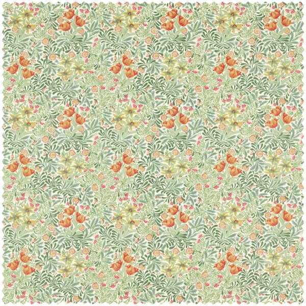 Dekostoff zartes Blattmuster beige MEWF227028