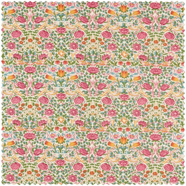 Dekostoff Rosen und Tulpen beige MEWF227023