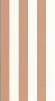 Breite Streifen camel braun und weiß Vliestapete Caselio - Moonlight 2 MLGT101074044